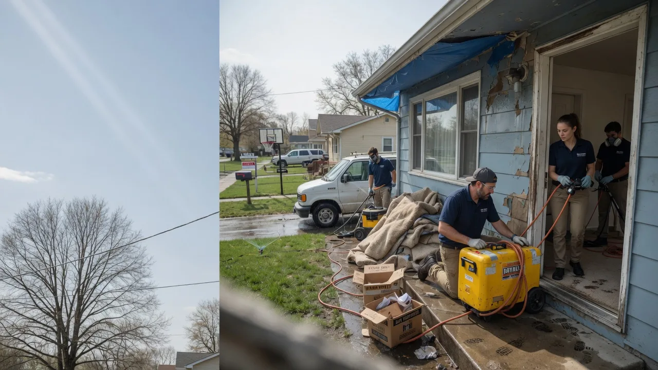 Basement Flood Cleanup in Twilight, WV near me